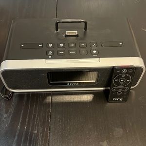 iHome Alarm Clock (iPod or compatible) with antenna for fm/am radio